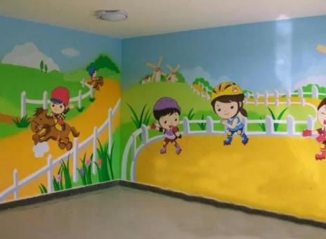衡阳幼儿园墙体彩绘制作流程及注意事项