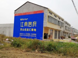 衡阳农村墙体广告在不同形式上面展现的不同特色