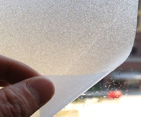 衡阳玻璃门外面粘广告用什么材料好？