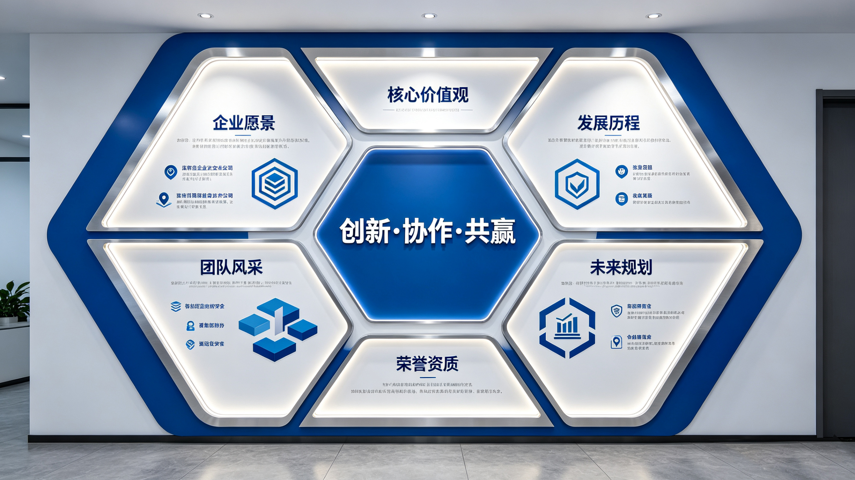 衡阳企业文化墙六边形避坑指南（新手常犯5个错误）